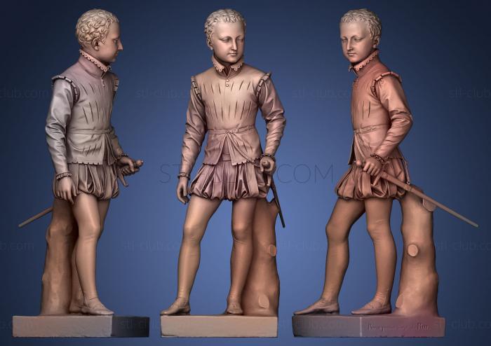 3D model Henri IV enfant (STL)